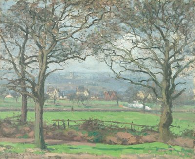 Bij Sydenham Hill door Camille Jacob Pissarro